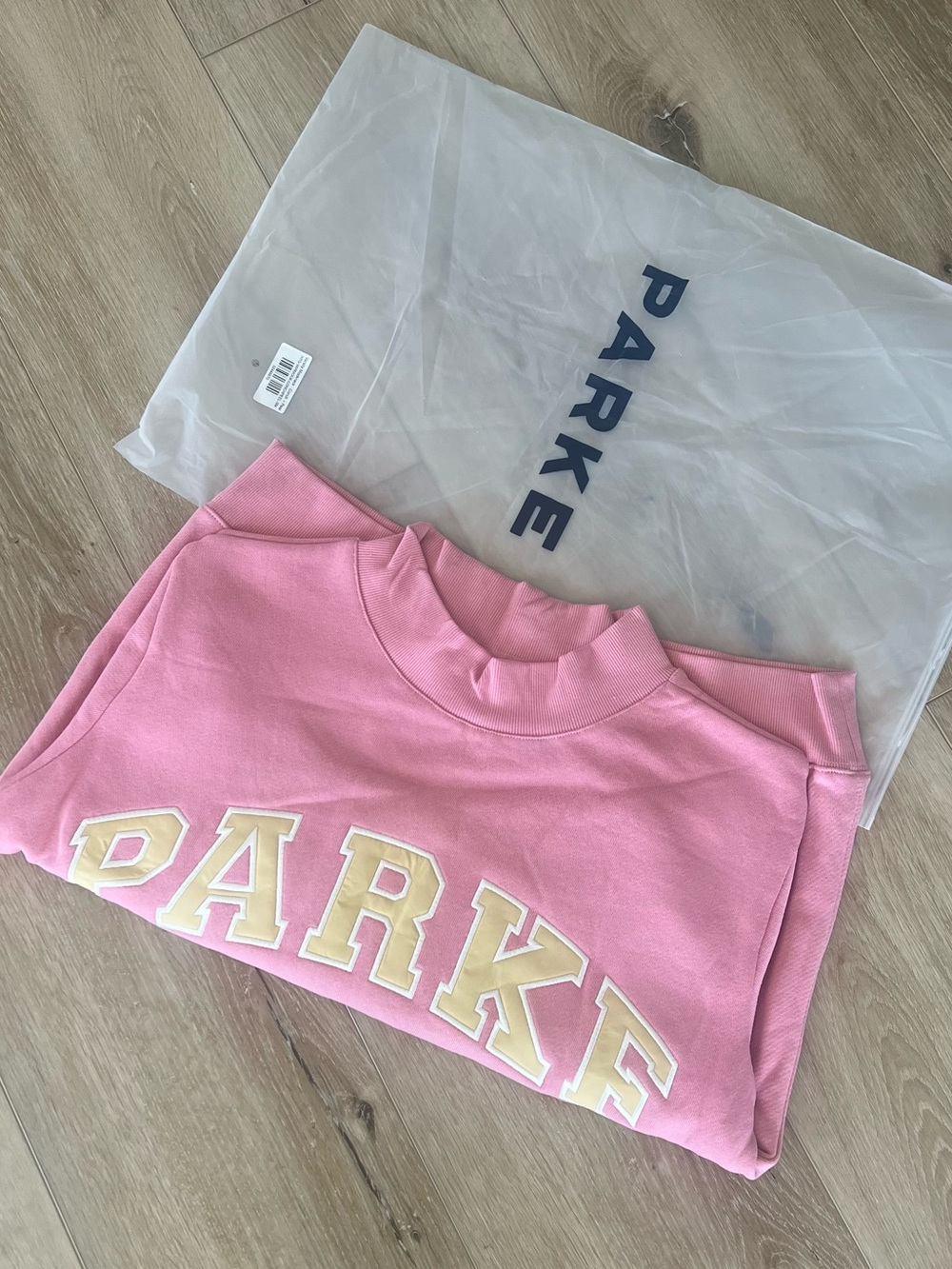 NWT Parke Summerland Varsity Mockneck in Starburst - Picture 12 of 14